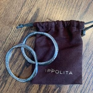 Ippolita Sculpted Silver Bangles